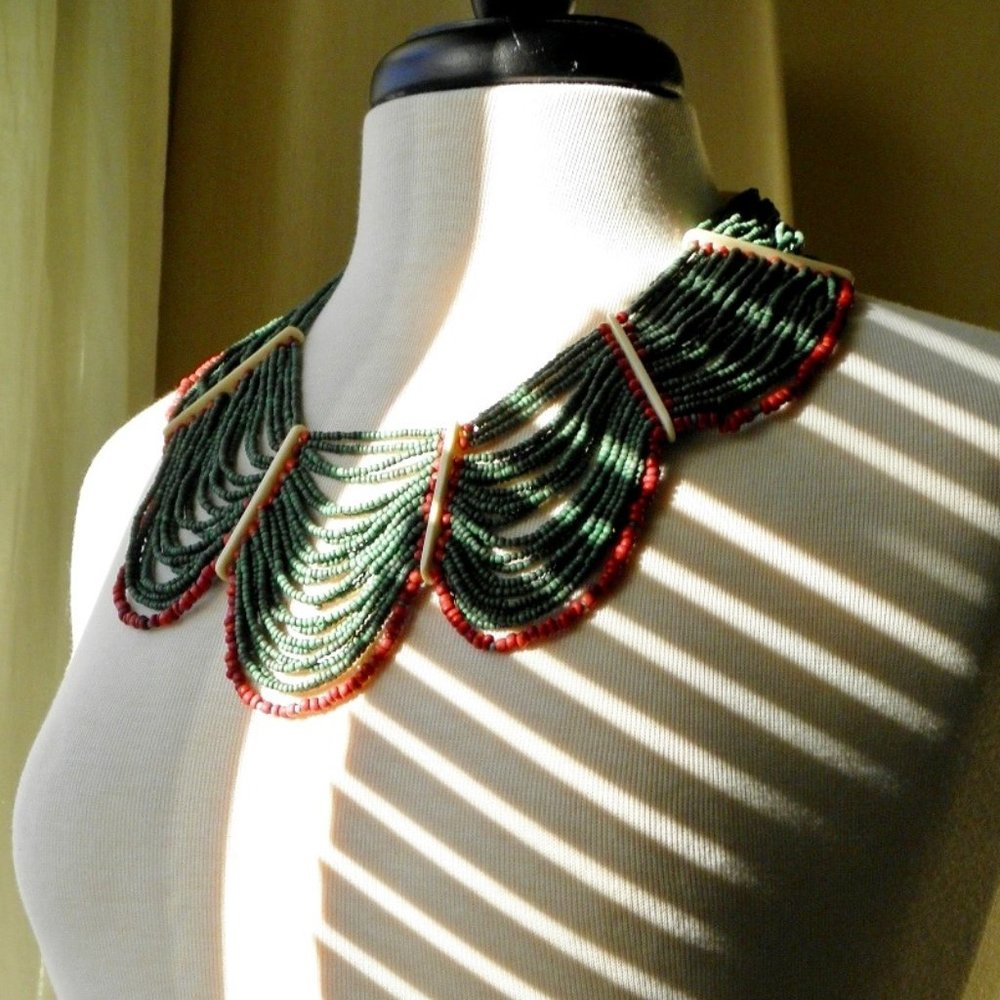 Tibet BoHo style handmade necklace - Picture 2 of 5